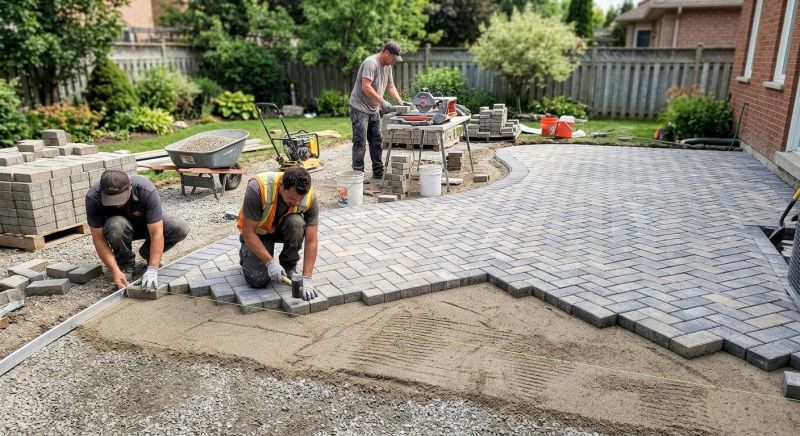 Custom Pavers Installation in Boston, MA