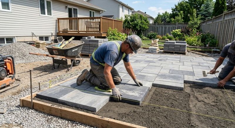 Hardscape Pavers Installation in Fairfield County, CT