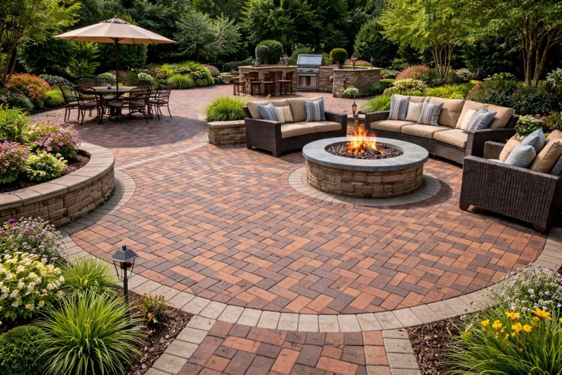 Patio Brick Installation in Norwalk, CT