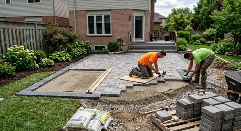 Paver Patio Installation in Boston, MA