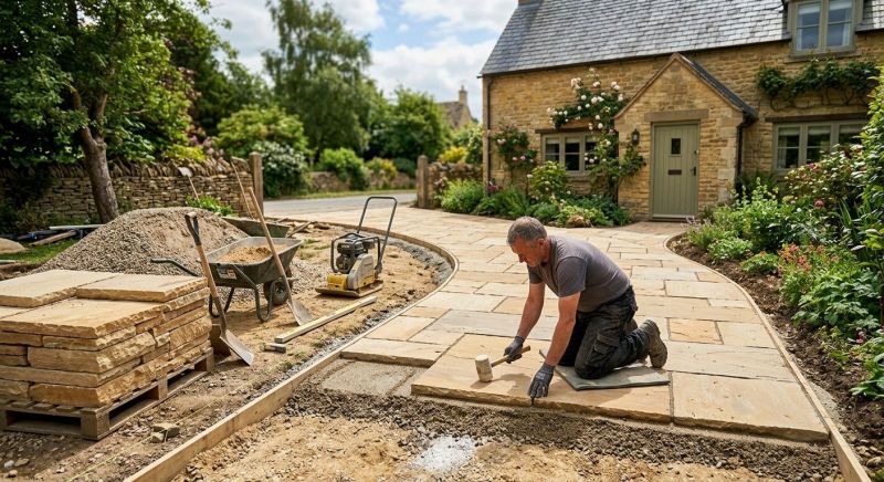 Stone Driveway Construction in Salt Lake City, UT